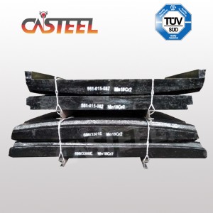 MCCLOSKY J40 Plăci de obraz crud, fixe/swing maxilar, placă de maxilar